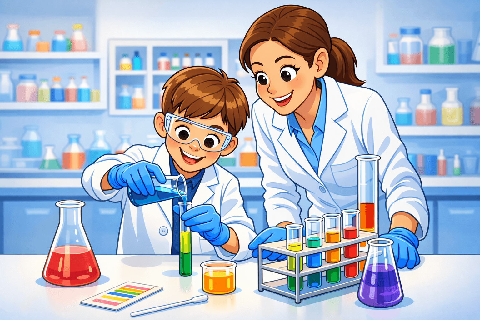 Imagine pentru campania WORKSHOP - Tainele Micului Farmacist